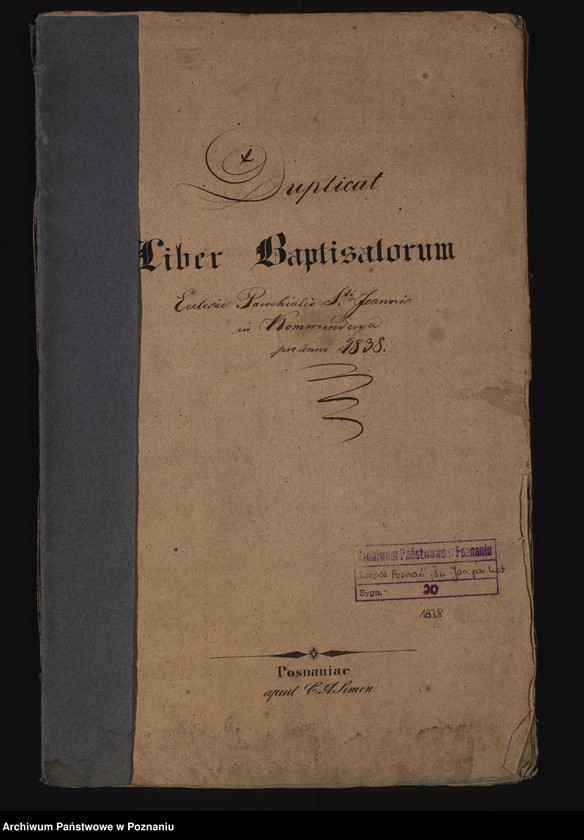 Obraz 2 z jednostki "Księga urodzeń, małżeństw i zgonów"