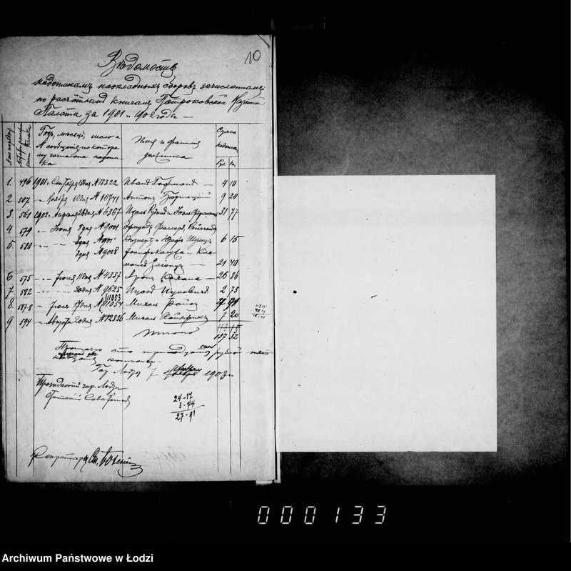 Obraz 10 z jednostki "O složenji so sčetov sudebnych izderžek"