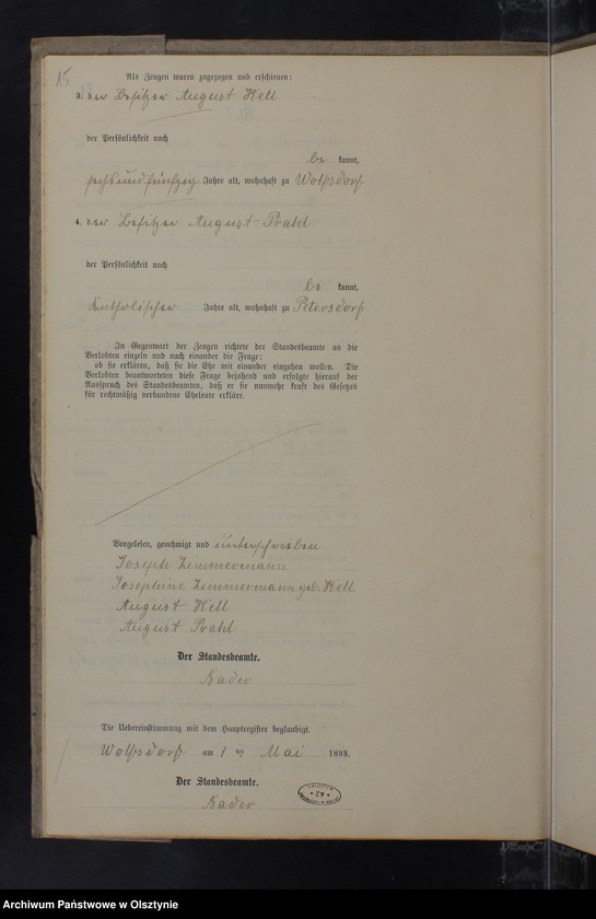 image.from.unit.number "Heiraths-Neben-Register Nr 1 - 20"