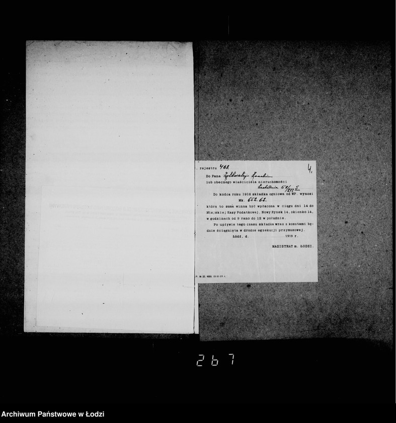 Obraz 8 z jednostki "Akta dotyczące mikwy przy ul. Zachodniej 58"