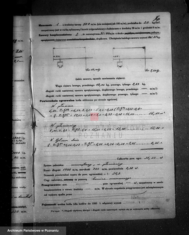 Obraz 20 z jednostki "Browar parowy H. Pflauma w Nowym Tomyślu nr woj. kotła 6513"