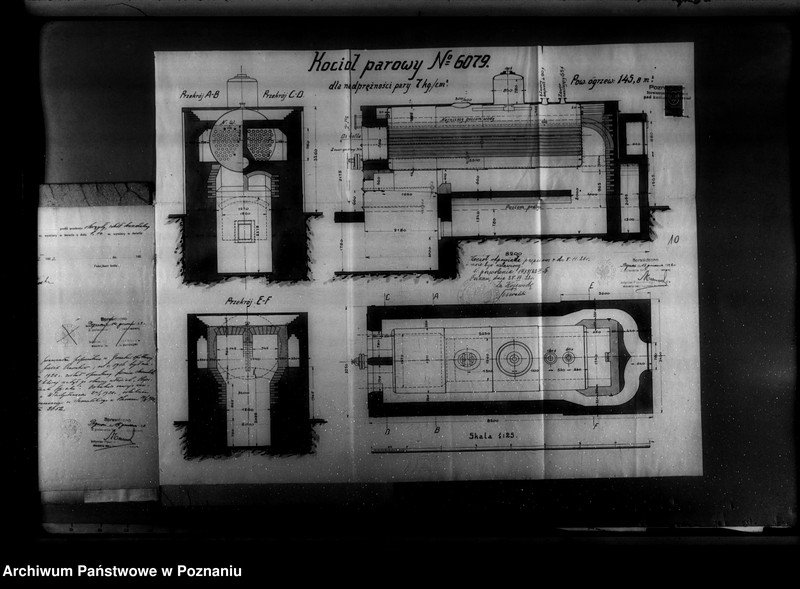 Obraz 14 z jednostki "Młyn parowy w Szamotułach własność Olejarnia w Szamotułach nr woj. kotła 79"