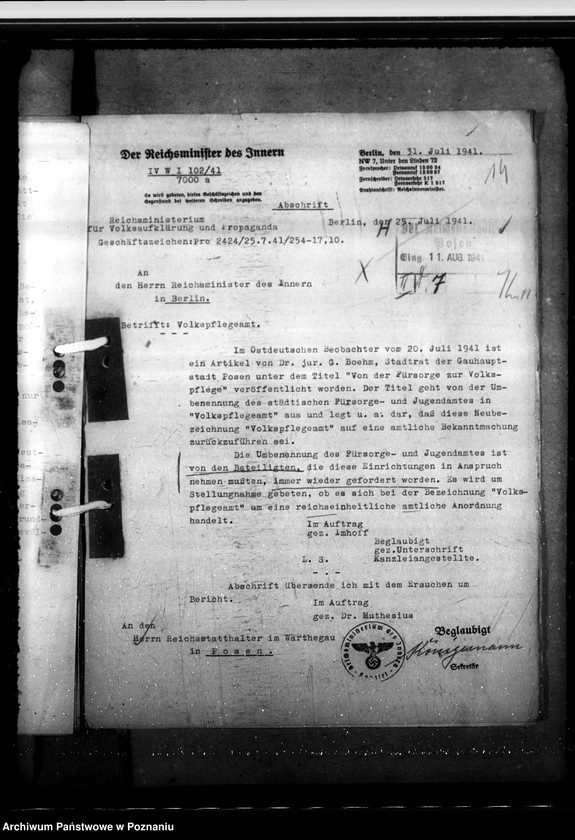 Obraz 18 z jednostki "Volkspflegeamt"