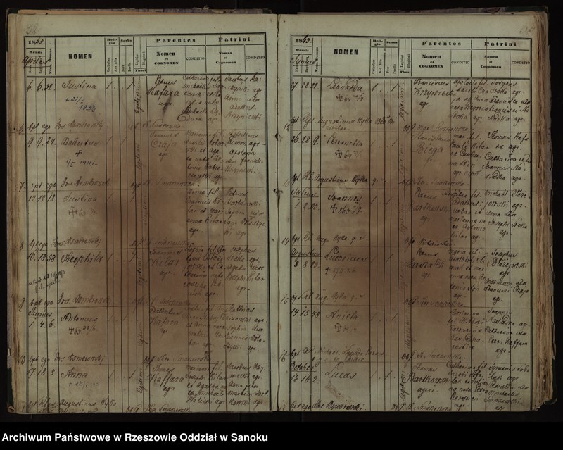Obraz 19 z jednostki "Księga urodzeń z lat 1852-1896, małżeństw z lat 1862-1918, zgonów z lat 1859-1916 dla miejscowości Falejówka"