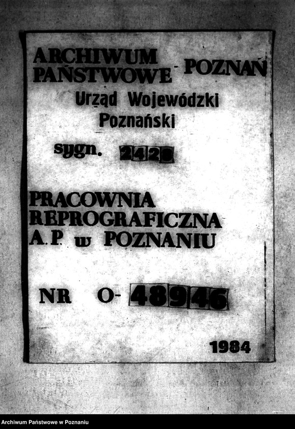 Obraz 1 z jednostki "Projekt podziału wspólnego lasu osady Lądek w związku z pracami scaleniowymi wsi"