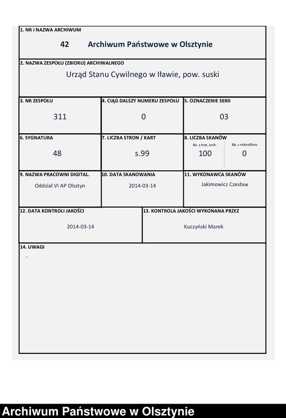 image.from.unit.number "Sterbe-Neben-Register Nr 1 - 98"