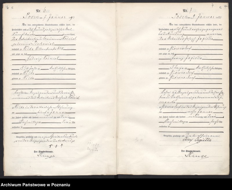 Obraz 6 z jednostki "Księga zgonów"