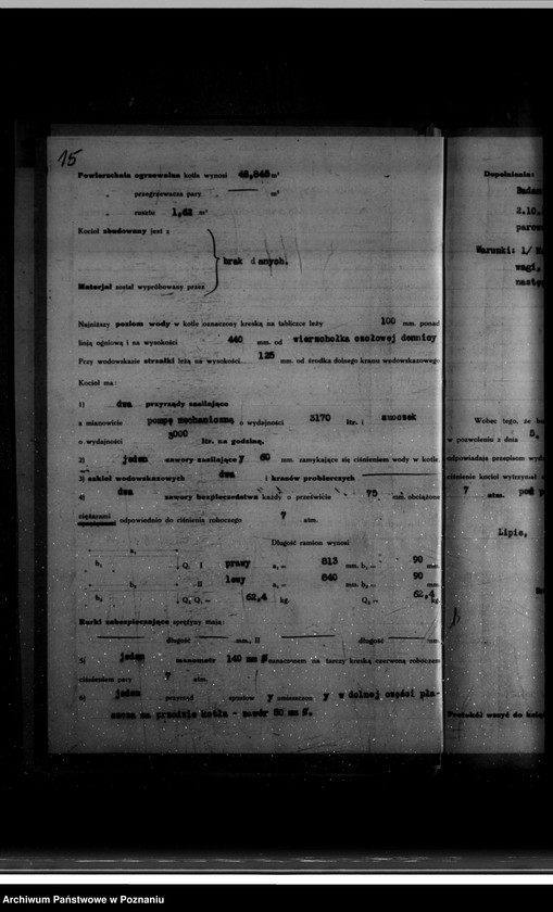 Obraz 20 z jednostki "Gorzelnia majątku Lipie powiat wrzesiński nr woj. 6421"