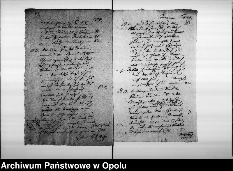 Obraz 16 z jednostki "Acta von Regulirung der jährlichen Cämmerey-Etats, und der aufzubringenden Zuschüsse von der Commune Magistrat zu Oppeln de anno 1821"