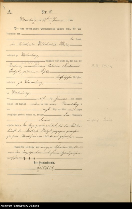 image.from.unit.number "Geburts-Haupt-Register Nr 1 - 218"