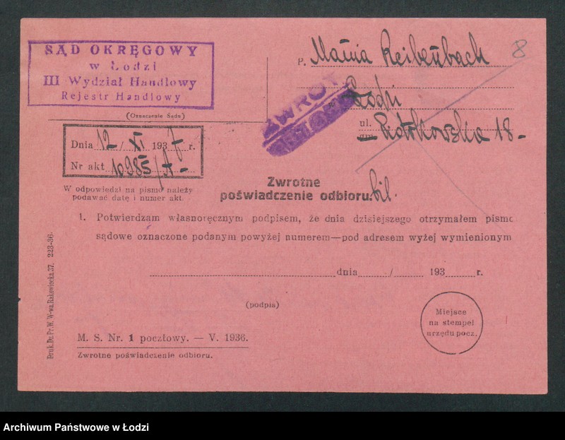 Obraz 10 z jednostki "Gollux – Mania Reibenbach – drobna sprzedaż galanterii i haftów"