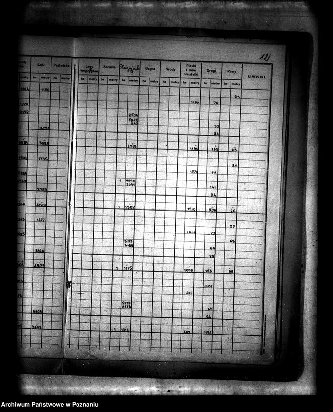 Obraz 16 z jednostki "Rejestry pomiarowe gruntów wydzielonych z majątku Łukom i oddanych w zamian za serwituty na własność wsi Myszakówek powiatu konińskiego"