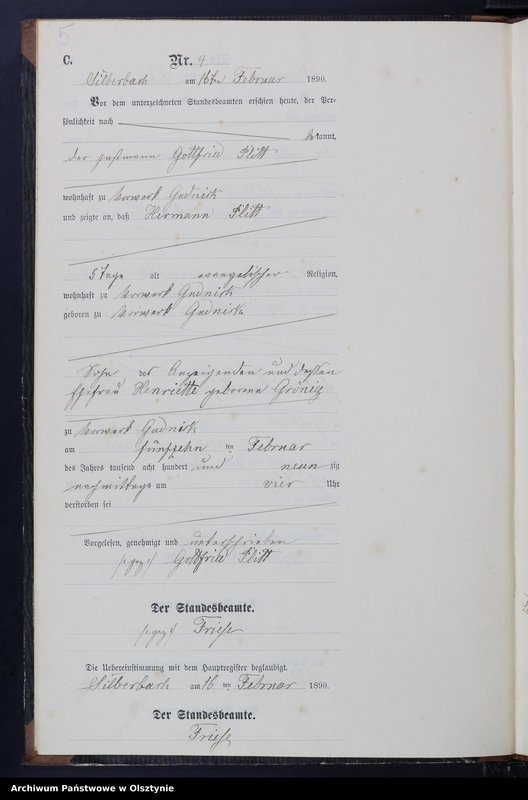 image.from.unit.number "Sterbe-Neben-Register Nr 1 - 46"