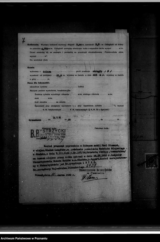 Obraz 11 z jednostki "Fabryka kostki parkietowej B. Bystrzyckiego w Orzechowie powiat wrzesiński nr woj. 6427"