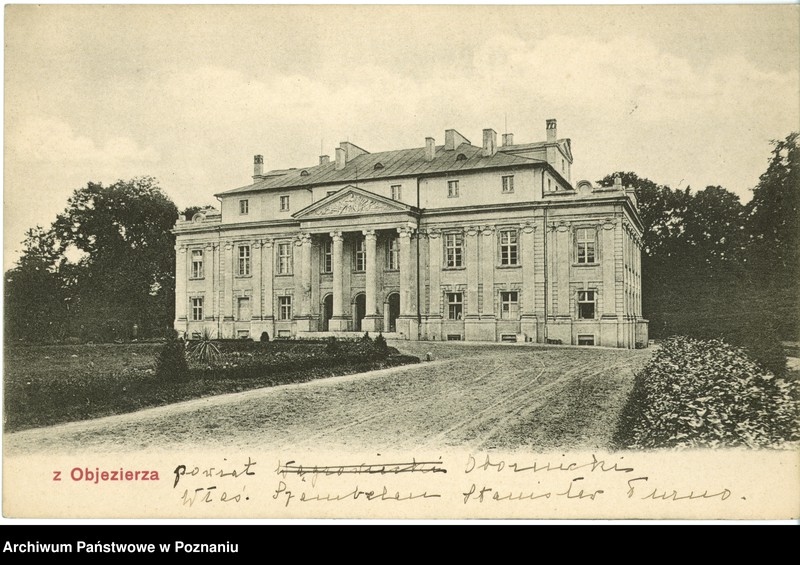 Obraz 1 z jednostki "Objezierze - pałac Stanisława Turno"