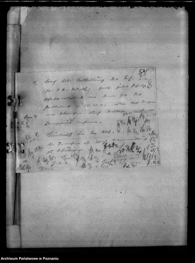 Obraz 12 z jednostki "Unterbringung der Behörden. Einrichtung der Dienststrafkammer. Förderrung des Baues von Baracken. Organisation des Gestapo."