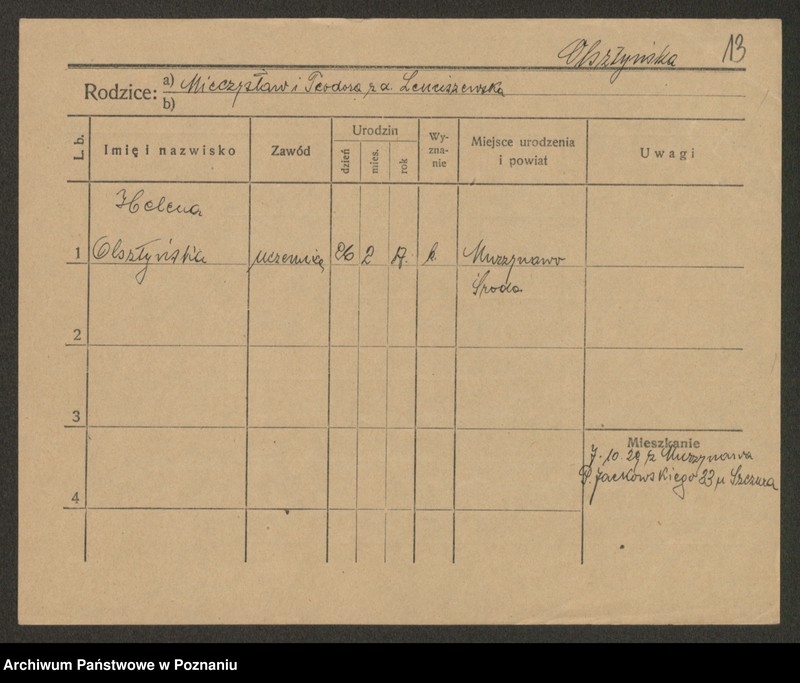Obraz 15 z jednostki "Olszog - Opielewicz"
