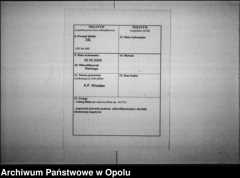 Obraz 3 z jednostki "Acta des Magistrats zu Oppeln betreffend die dem p. Bobreck ertheilte Erlaubniß zum Kleinhandel mit geistigen Getränke und zur Errichtung eines Kaffen=Etablissements in seinem Hause No 35 Odervorstadt so wie die Denunciation des p. Angres"
