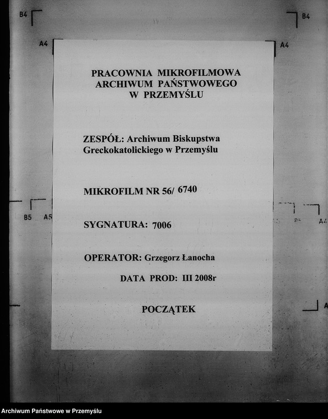 image.from.unit.number "[Kopie ksiąg metrykalnych parafii Zawadka z filią Kamionka (dekanat Jaśliska)]"