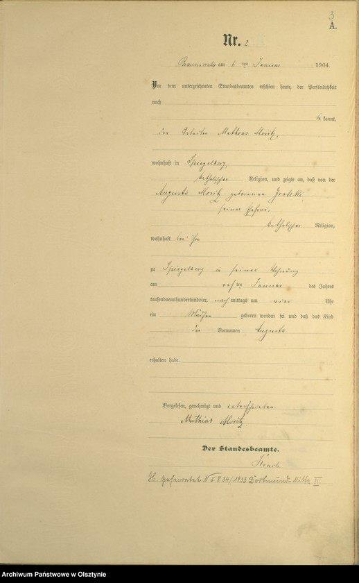 image.from.unit.number "Geburts-Haupt-Register Nr 1 - 72"