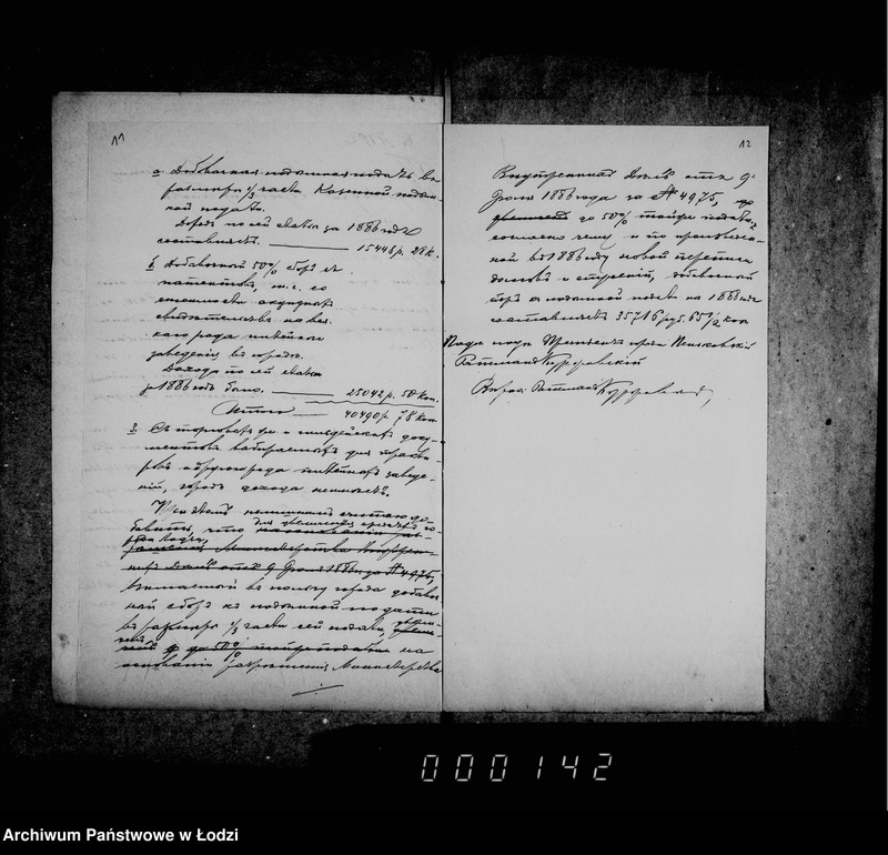 Obraz 12 z jednostki "Otčetnosti lodzinskoj gorodskoj kassy"