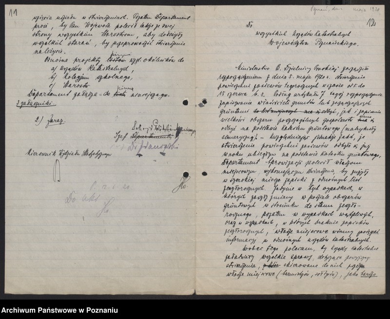 Obraz 13 z jednostki "[Rozporządzenia, pisma okólne i korespondencja w sprawie ewidencji zapasów zboża i statystyki zasiewów]"