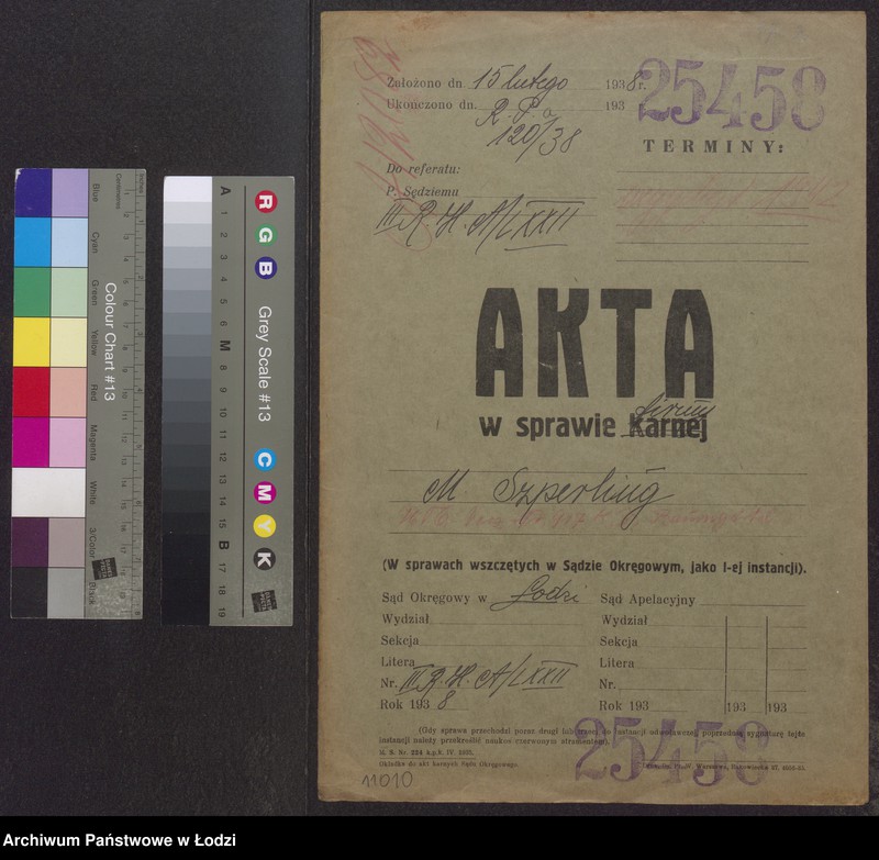 Obraz 2 z jednostki "Mendel Szperling- sprzedaż surowców włókienniczych i wyrób przędzy"