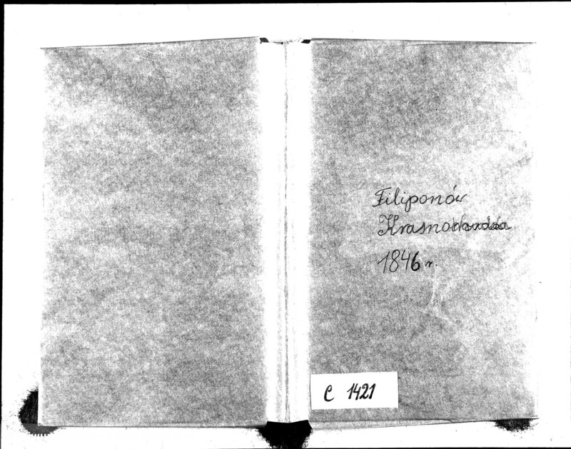 image.from.unit.number "Duplicaty Urodzonych Zaślubionych i Zmarłych Sekty Filiponów z Gminy Krasnohruda z 1846 r."