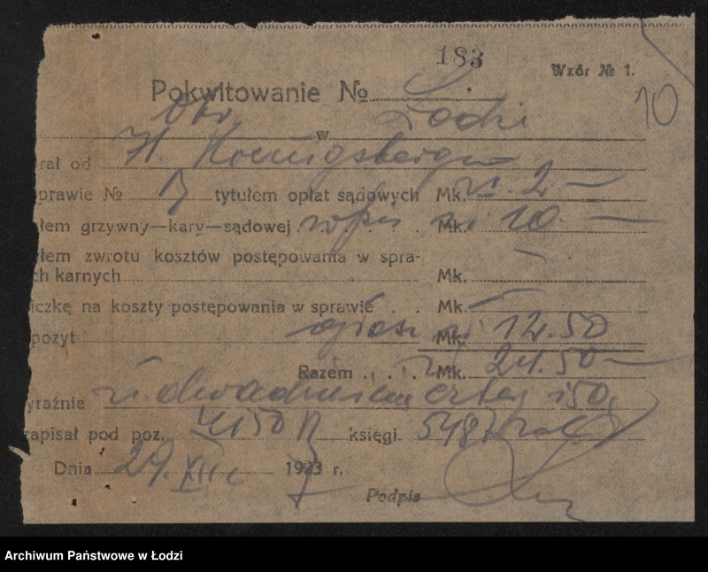 Obraz 12 z jednostki "Chaim Wolf Kenigsberg – skład farb ziemnych i malarskich"