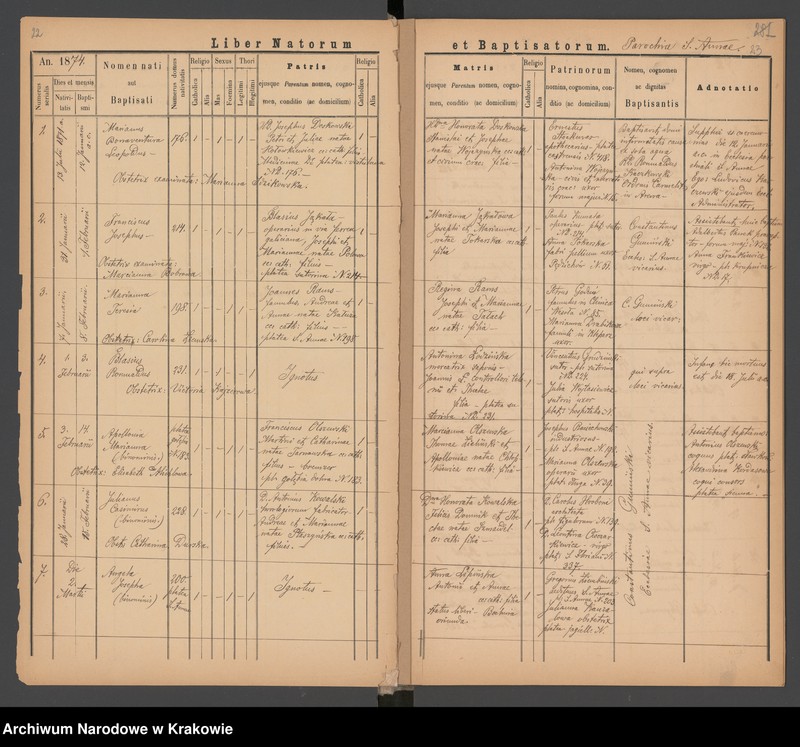Obraz 15 z jednostki "[Księga urodzeń]"