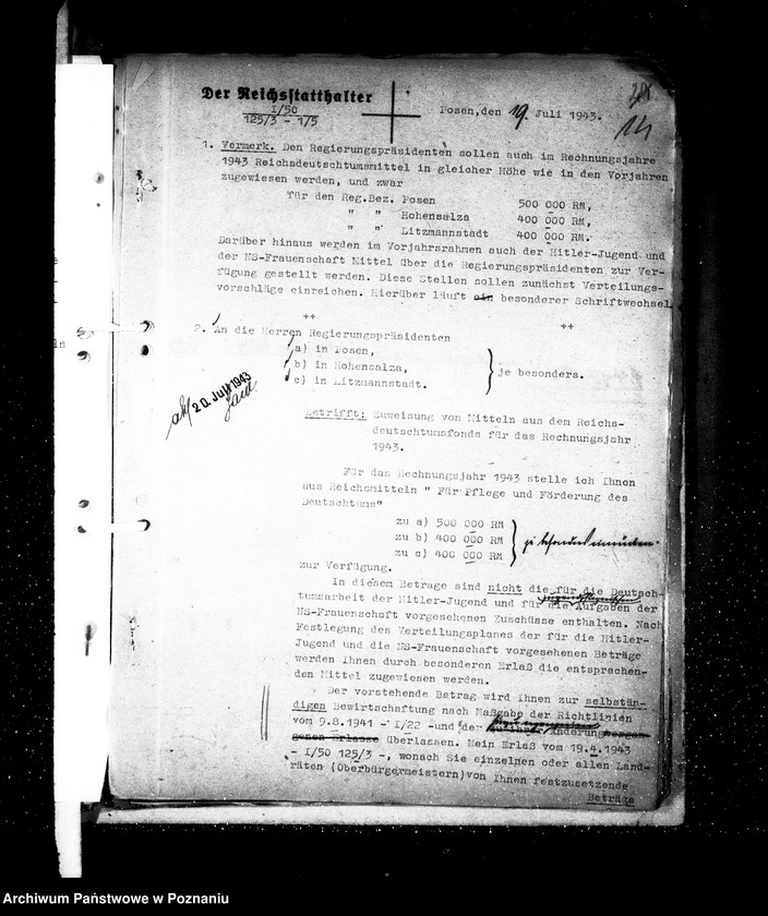 Obraz 18 z jednostki "Reichsdeutschtumsfond"