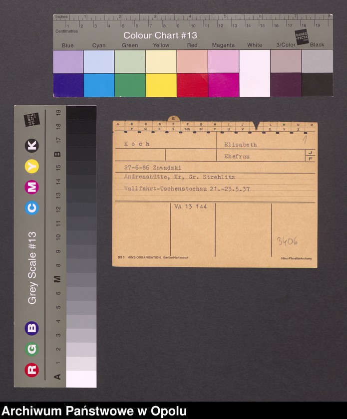 Obraz 3 z jednostki "[Koch Elisabeth, ur. 27.06.1886 Zawadzki]"