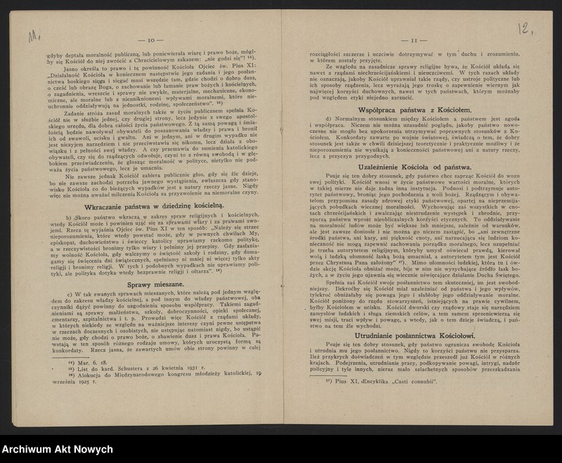 image.from.unit.number "O chrześcijańskie zasady życia państwowego (List pasterski kard. prymasa A. Hlonda - broszura)"