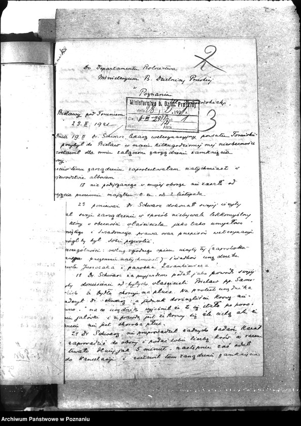 Obraz 7 z jednostki "Sprawy szczegółowo-Zaraza płucna - Toruń"