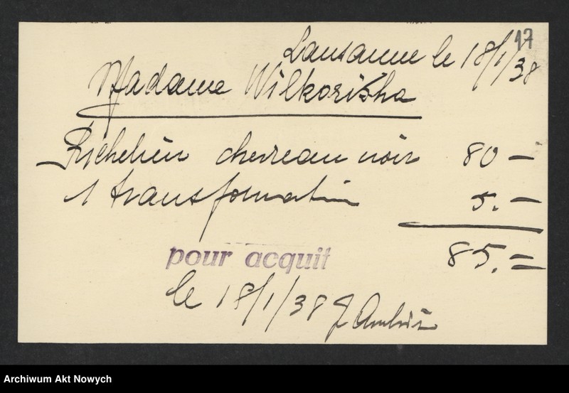 image.from.unit.number "Rachunki i kwity dotyczące utrzymania Riond Bosson"