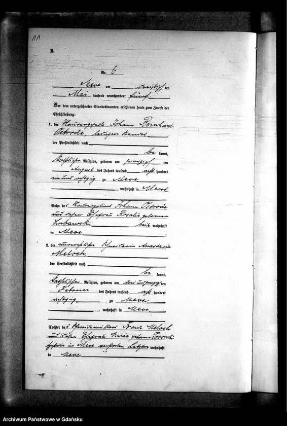 image.from.unit.number "Księga małżeństw"