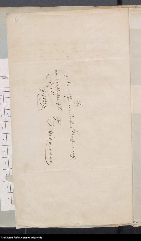 image.from.unit.number "Beläge zur Widminnenschen Kirchen Kassen Rechnung pro 1870"