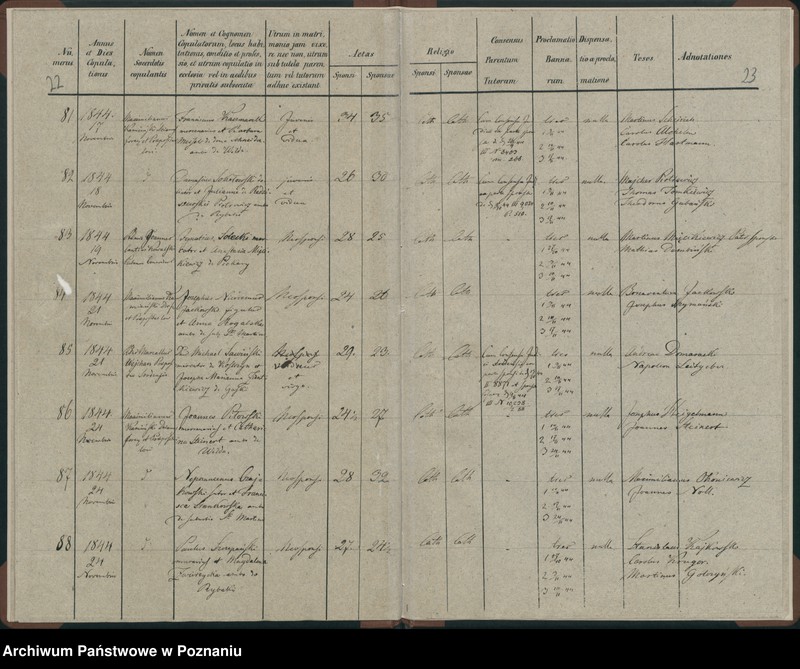 Obraz 14 z jednostki "Księga małżeństw"