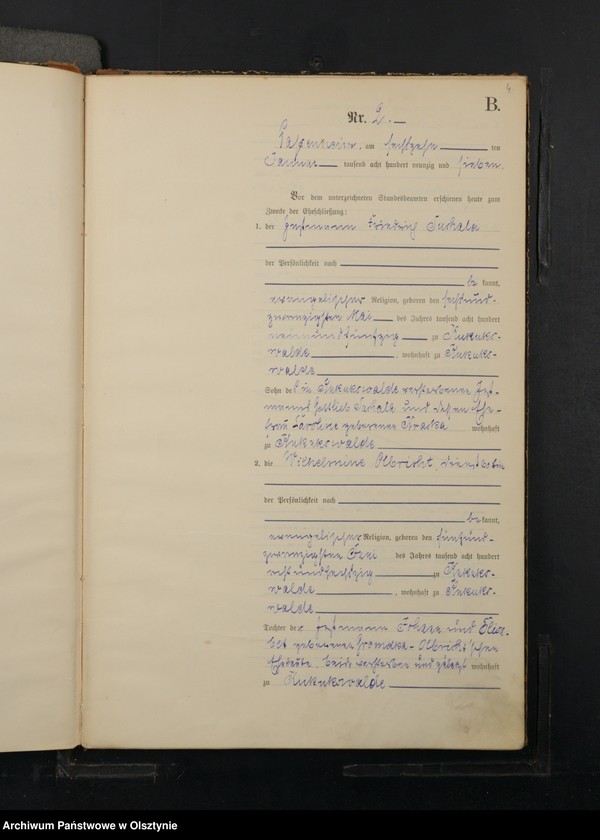 image.from.unit.number "Heiraths-Haupt-Register Nr 1 - 40"