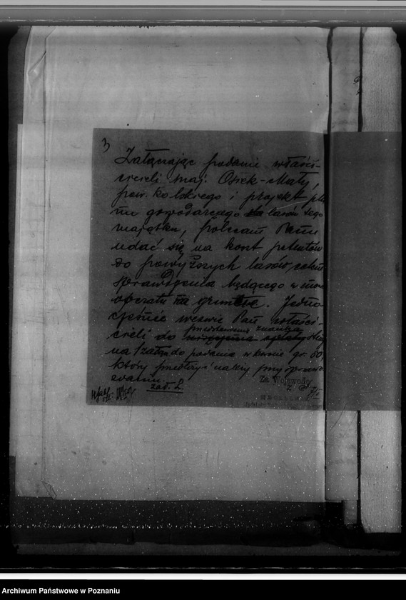 Obraz 7 z jednostki "Zatwierdzenie nowo sporządzonego projektu planu gospodarstwa dla majątku Osiek-Mały powiat kolski gmina Budzisław"