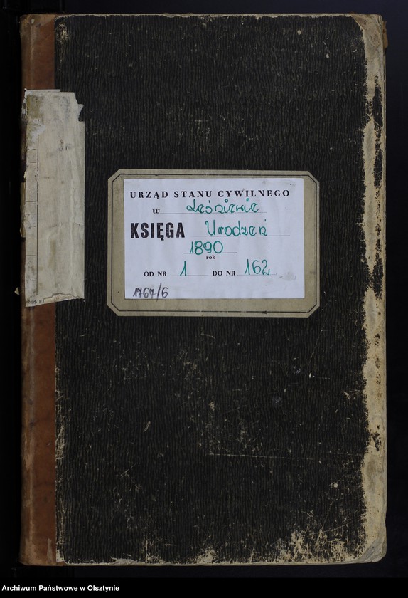 image.from.unit.number "Geburts-Haupt-Register Nr 1 - 162"