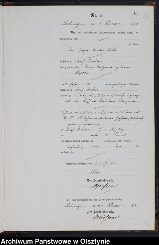 image.from.unit.number "Sterbe-Neben-Register Tom I,Nr 1 - 61"