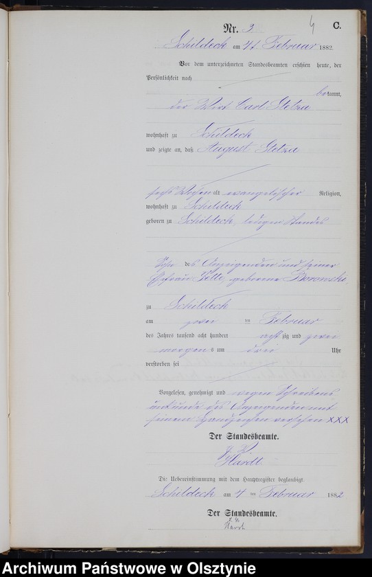 image.from.unit.number "Sterbe-Neben-Register Nr 1 - 54"