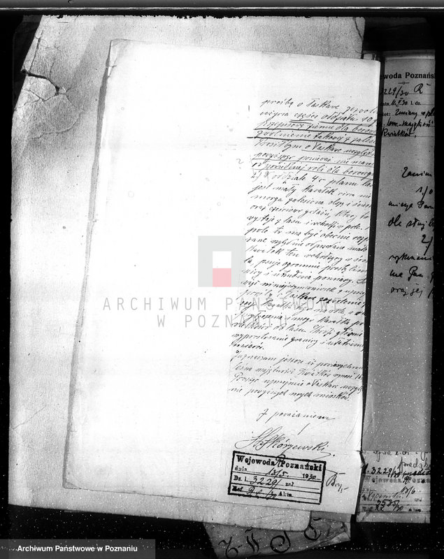 image.from.unit.number "Nadzór nad gospodarką w lasach majętności Kwiatków powiat ostrowski"