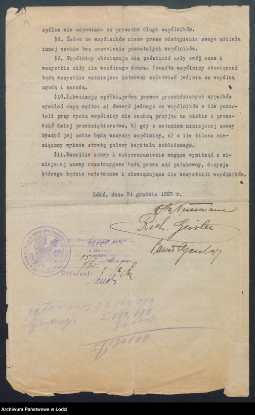 Obraz 5 z jednostki "Bracia Geisler i Neuman – wykańczalnia i fabriarnia ręczna"