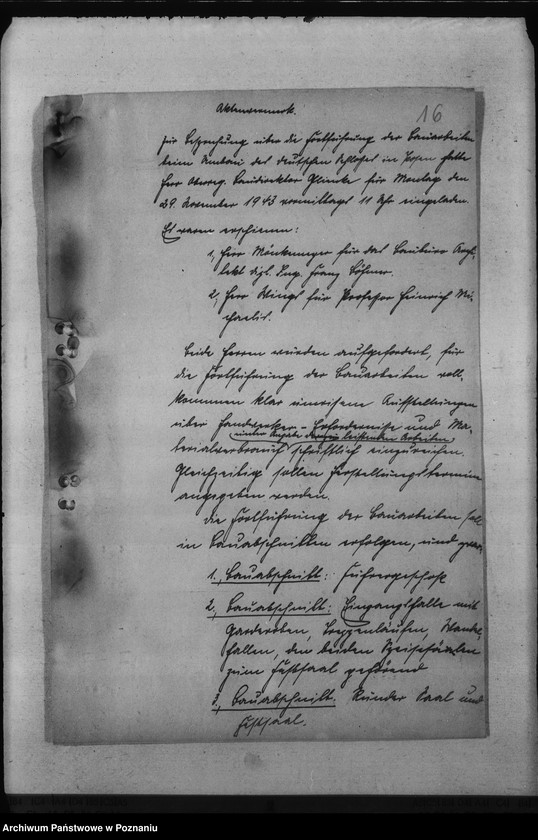 Obraz 20 z jednostki "Sprawozdania ze stanu robót przy przebudowie zamku w Poznaniu"