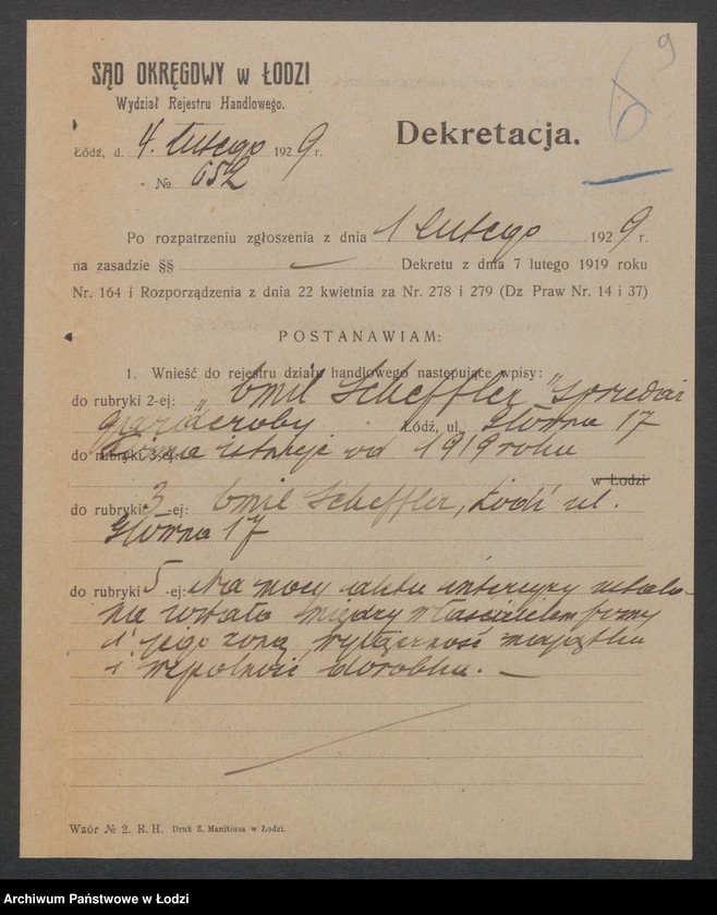 Obraz 11 z jednostki "Emil Szeffler- sprzedaż garderoby"