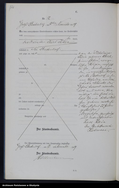 image.from.unit.number "Sterbe-Neben-Register Nr 1 - 15"