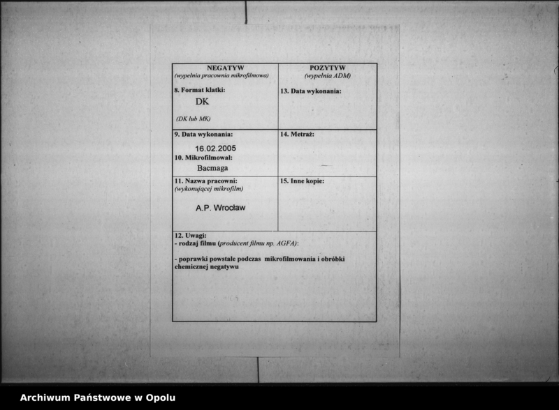Obraz 3 z jednostki "Acta des Magistrats zu Oppeln betreffend Anträge auf Errichtung neuer Schankanlagen"