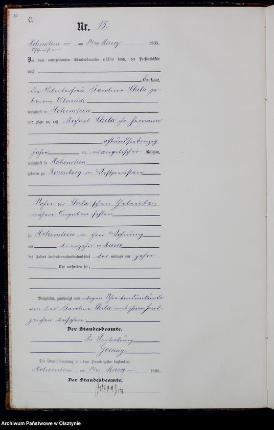 image.from.unit.number "Sterbe-Neben-Register Nr 1 - 65"